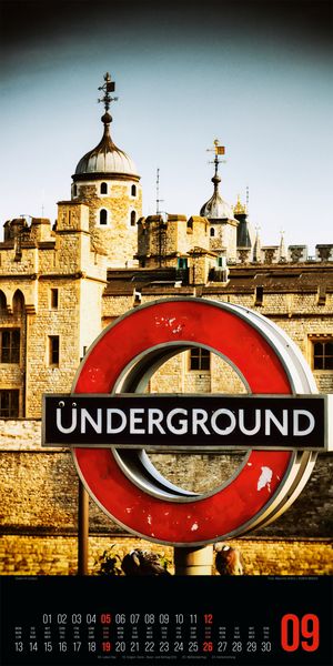 Produktbild: Inside London Kalender 2027