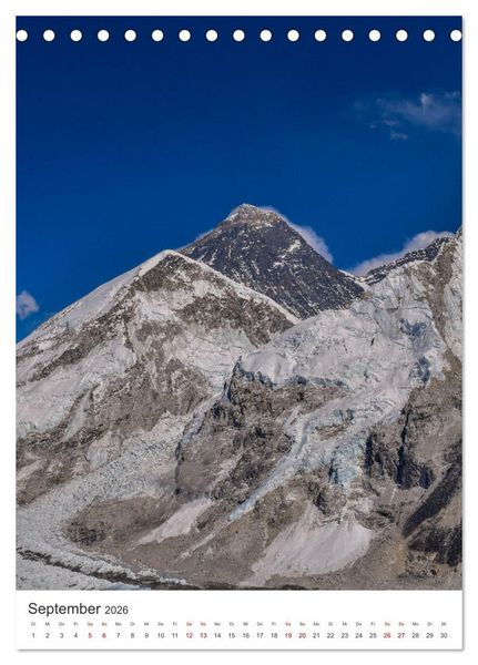 Produktbild: Nepal- K&ouml;nigreich der G&ouml;tter (Tischkalender 2026 DIN A5 hoch), CALVENDO Monatskalender