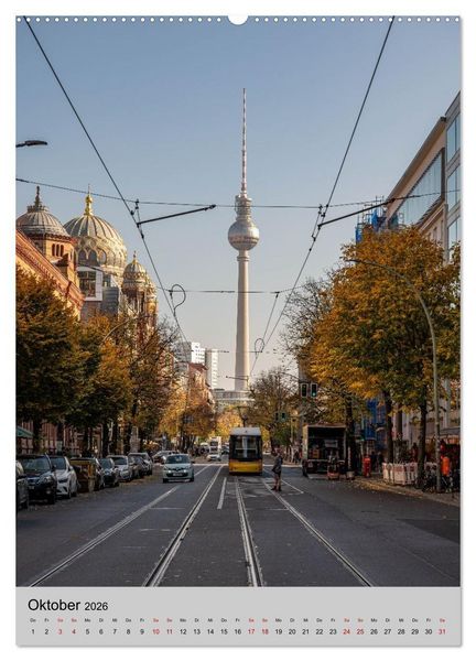 Produktbild: Blicke durch Berlin - Architektur und Atmosph&auml;re (hochwertiger Premium Wandkalender 2026 DIN A2 hoch), Kunstdruck in Hochglanz