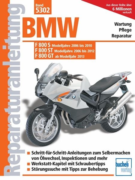 BMW F 800 S (2006-2010) F 800 ST (2006-2012) F 800 GT (ab 2013)