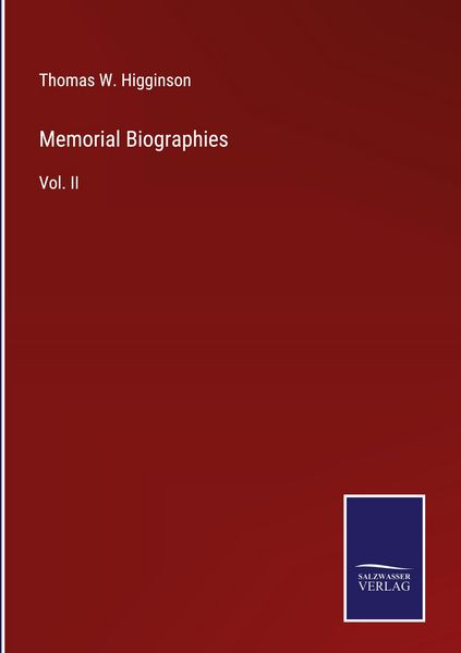 Produktbild: Memorial Biographies