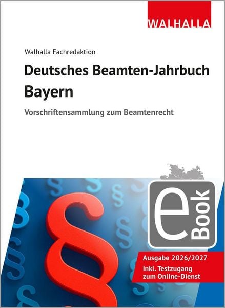Produktbild: Deutsches Beamten-Jahrbuch Bayern 2026