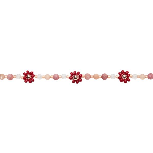 Produktbild: Armband - "Bloom" Bordeaux