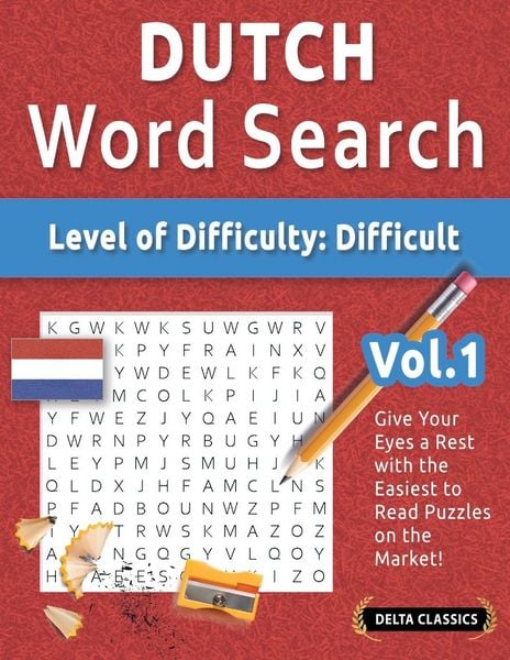 Produktbild: DUTCH WORD SEARCH - LEVEL OF DIFFICULTY