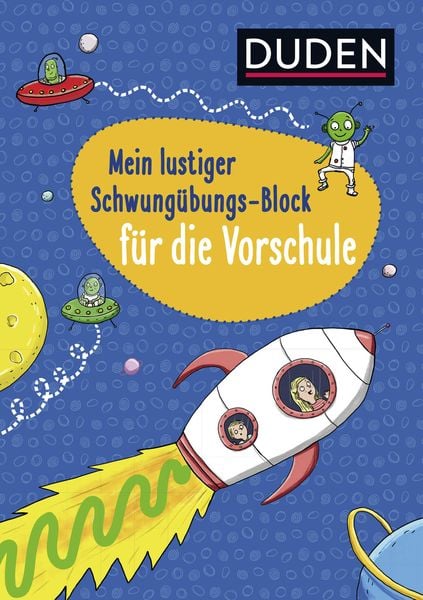 Produktbild: Duden: Mein lustiger Schwung&uuml;bungs-Block f&uuml;r die Vorschule