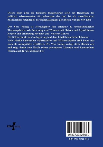 Produktbild: Deutsche B&uuml;rgerkunde