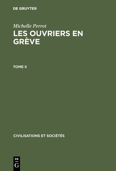 Produktbild: Les ouvriers en gr&egrave;ve. Tome II