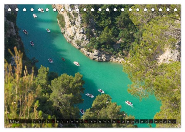 Produktbild: Le Midi - Impressionen aus Frankreichs S&uuml;den (Tischkalender 2026 DIN A5 quer), CALVENDO Monatskalender