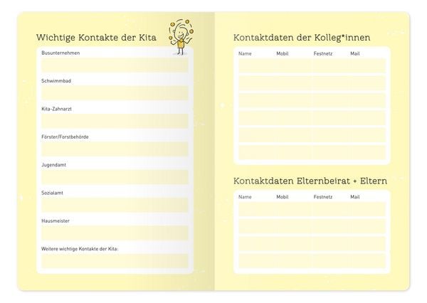 Produktbild: Der Kita-Planer 2026 / 2027