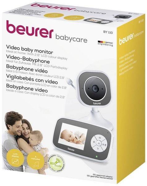 Produktbild: Beurer BY 110 Video Babyphone mit Kamera Digital 2.4GHz