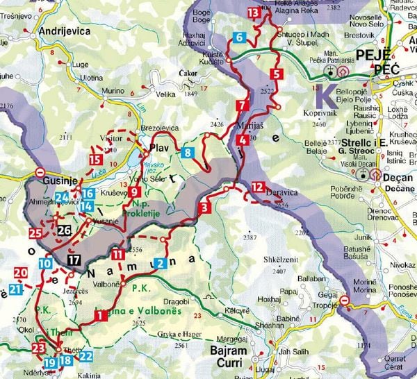 Produktbild: Peaks of the Balkans: Albanien, Kosovo und Montenegro
