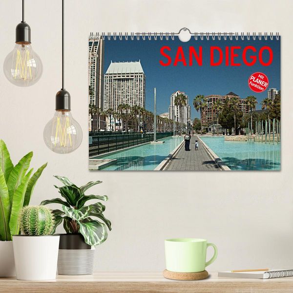 Produktbild: San Diego (Wandkalender 2026 DIN A4 quer), CALVENDO Monatskalender