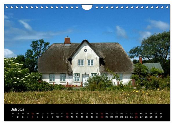 Produktbild: Amrum, Perle der Nordsee (Wandkalender 2026 DIN A4 quer), CALVENDO Monatskalender