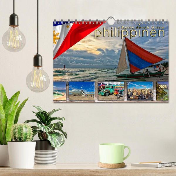 Produktbild: Reise durch Asien - Philippinen (Wandkalender 2026 DIN A4 quer), CALVENDO Monatskalender
