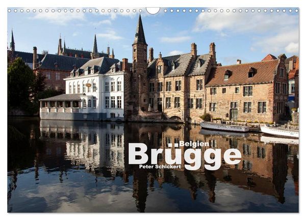 Produktbild: Br&uuml;gge - Belgien (Wandkalender 2026 DIN A3 quer), CALVENDO Monatskalender
