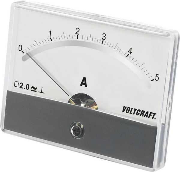 Produktbild: VOLTCRAFT AM-86X65/5A/DC AM-86X65/5A/DC Einbau-Messger&auml;t AM-86X65/5A/DC Drehspule
