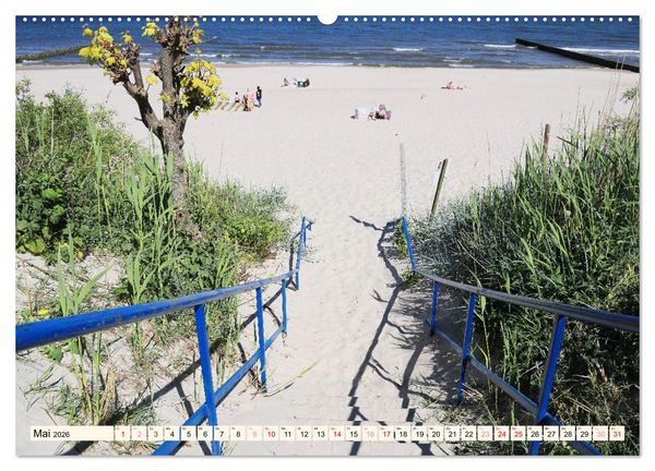 Produktbild: Die polnische Ostsee (hochwertiger Premium Wandkalender 2026 DIN A2 quer), Kunstdruck in Hochglanz