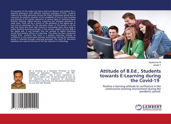 Produktbild: Attitude of B.Ed., Students towards E-Learning during the Covid-19