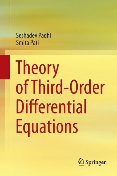 Produktbild: Theory of Third-Order Differential Equations