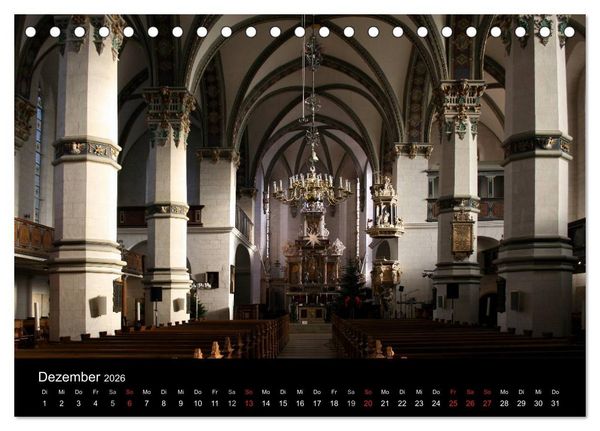 Produktbild: Wolfenb&uuml;tteler Stadtansichten (Tischkalender 2026 DIN A5 quer), CALVENDO Monatskalender