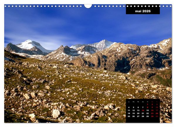 Produktbild: Savoie et Vanoise Sur les sentiers de randonn&eacute;e (Calendrier mural 2026 DIN A3 vertical), CALVENDO calendrier mensuel