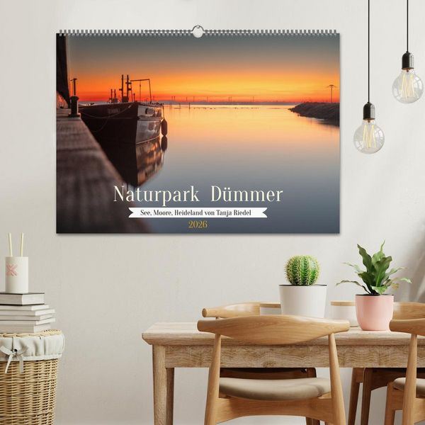 Produktbild: Naturpark D&uuml;mmer (Wandkalender 2026 DIN A2 quer), CALVENDO Monatskalender