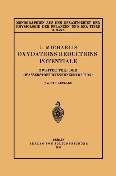 Produktbild: Oxydations-Reductions-Potentiale
