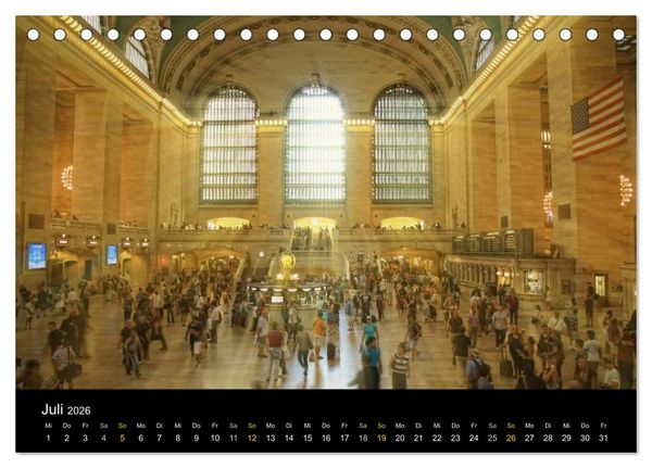 Produktbild: New York Shoots (Tischkalender 2026 DIN A5 quer), CALVENDO Monatskalender