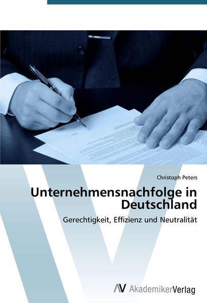 Produktbild: Unternehmensnachfolge in Deutschland