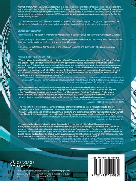 Produktbild: International Human Resource Management