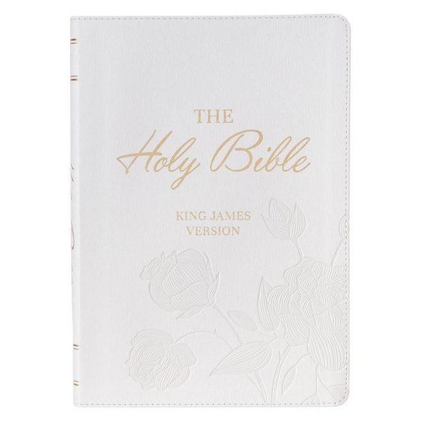 Produktbild: KJV Bible Super Giant Print (Faux Leather, White)