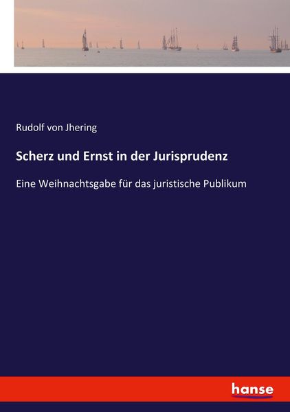 Produktbild: Scherz und Ernst in der Jurisprudenz