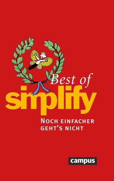 Best of Simplify, Gebundene Ausgabe von Werner Tiki Küstenmacher,Lothar Seiwert,Dagmar Cramm,Marion Küstenmacher, Campus