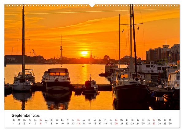 Produktbild: Maritime Impressionen Wilhelmshaven (hochwertiger Premium Wandkalender 2026 DIN A2 quer), Kunstdruck in Hochglanz