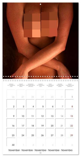 Produktbild: Eau Nue (Calendrier mural carr&eacute; 2026 30x30 cm) Calendrier double avec une page pour vos prises de notes