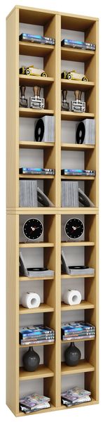 Produktbild: Holz CD DVD Stand Regal Schrank St&auml;nder Almera