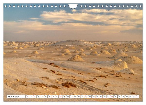 Produktbild: &Auml;gypten - die Weisse W&uuml;ste (Wandkalender 2027 DIN A4 quer), CALVENDO Monatskalender