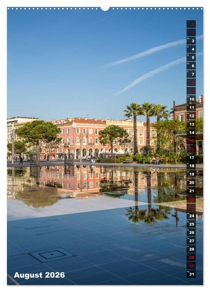Produktbild: C&Ocirc;TE D&rsquo;AZUR Idyllische Orte (hochwertiger Premium Wandkalender 2026 DIN A2 hoch), Kunstdruck in Hochglanz