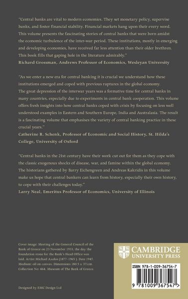 Produktbild: The Spread of the Modern Central Bank and Global Cooperation