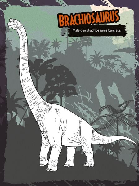 Produktbild: Jurassic World: Ultimativer Mal- und R&auml;tselspa&szlig;