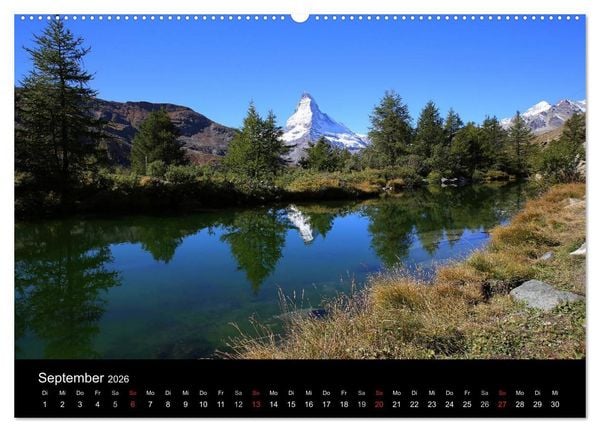 Produktbild: Unterwegs in den Schweizer Bergen - swissmountainview.ch (Wandkalender 2026 DIN A2 quer), CALVENDO Monatskalender