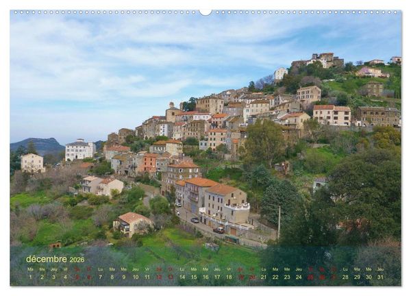 Produktbild: Les balades au Cap Corse (Calendrier mural 2026 DIN A2 vertical) calendrier de bureau