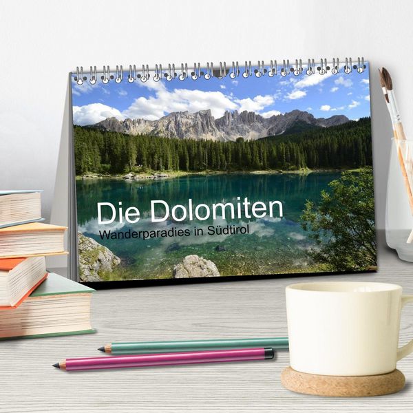 Produktbild: Die Dolomiten &ndash; Wanderparadies in S&uuml;dtirol (Tischkalender 2026 DIN A5 quer), CALVENDO Monatskalender