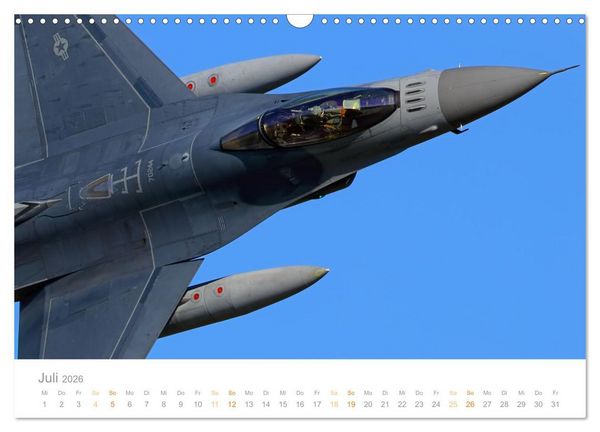 Produktbild: VIPER ACTION - F-16 FIGHTING FALCON (Wandkalender 2026 DIN A3 quer), CALVENDO Monatskalender
