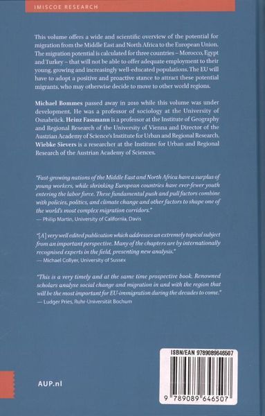 Produktbild: Migration from the Middle East and North Africa to Europe