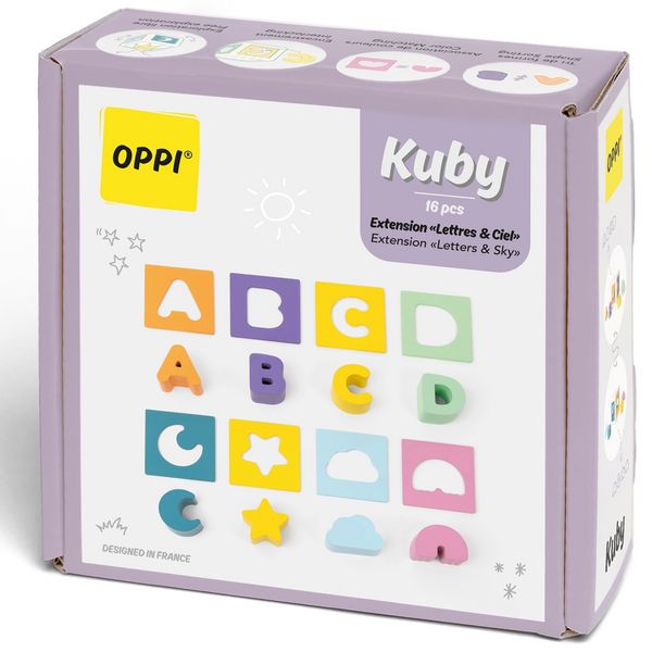 Produktbild: OPPI TOYS - Kuby Erweiterungsset ABC/Wetter