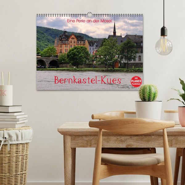 Produktbild: Eine Perle an der Mosel &ndash; Bernkastel-Kues (Wandkalender 2026 DIN A3 quer), CALVENDO Monatskalender