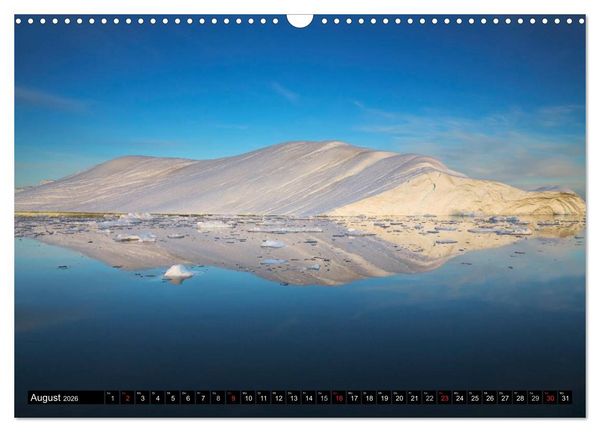 Produktbild: Ilulissat Eisfjord, Gr&ouml;nland. EIS - FORM UND LICHT (Wandkalender 2026 DIN A3 quer), CALVENDO Monatskalender