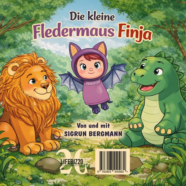 Produktbild: Die kleine Fledermaus Finja
