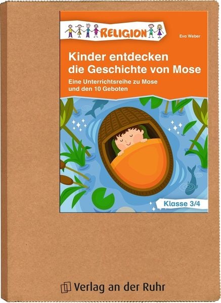 Kinder entdecken die Geschichte von Mose – Klasse 3/4, Zubehör von Eva Weber, Verlag an der Ruhr, 978-3-8346-4160-1